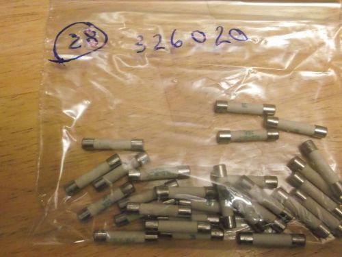 326 SERIES LITTELFUSE 20A QTY 28   NEW