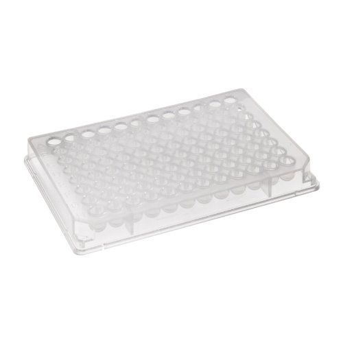 Corning 2592 polystyrene flat bottom 96 well high bind stripwell clear for sale