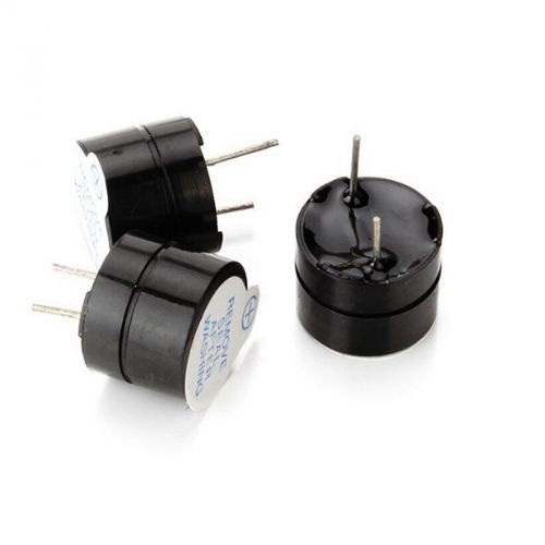 2PCS 5V Active Buzzer Magnetic Long Continous Beep Tone Alarm Ringer 12MM GUS