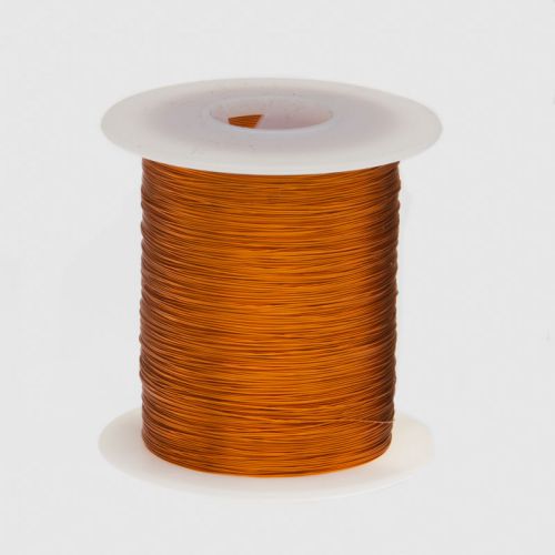 32 AWG Gauge Enameled Copper Magnet Wire 4oz 1222&#039; Length 0.0093&#034; 200C Natural