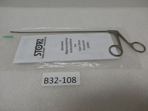 Storz 8591AV  KLEINSASSER CUTTING FORCEPS ROUND 2MM Cup 23CM Laryngeal Instrume