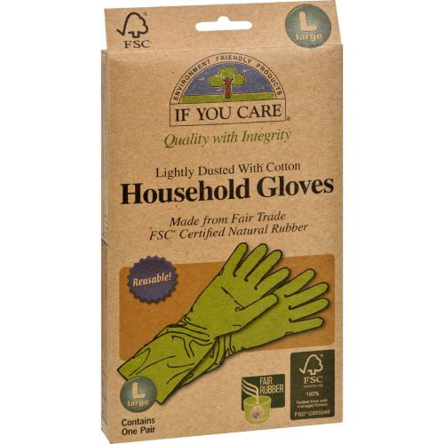 If You Care Household Gloves - Large - 12 Pairs