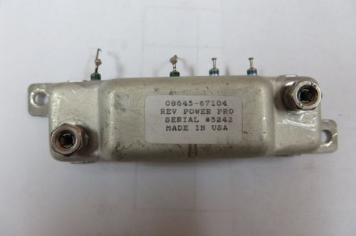 HP Agilent 8657B Reverse Power protection module  p/n 08645-67104