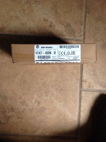 Allen Bradley 1747-SDN /D  |  DeviceNet Module FRN 9.001 - Mfg 2015  *NIBFS*