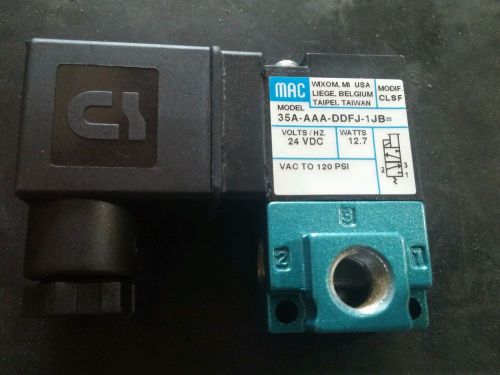 (Qty 2) MAC Valves 35A-AAA-DDFJ-1JB. NEW!