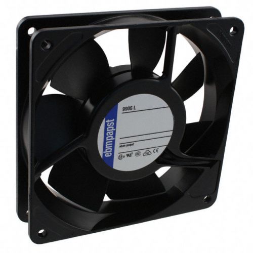 ebm-papst 9906M AC Fan Ball Bearing 115V 8W 60Hz 2450RPM 65.3CFM ,US Authorized