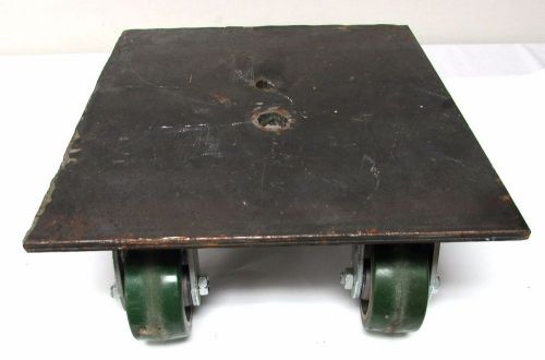 Heavy duty 4 wheel steel dolly handmade 16&#034; X 16&#034;