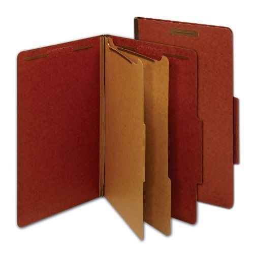 Globe Weis Globe-Weis Classification Folders, Legal Size, 2 Dividers, Embedded