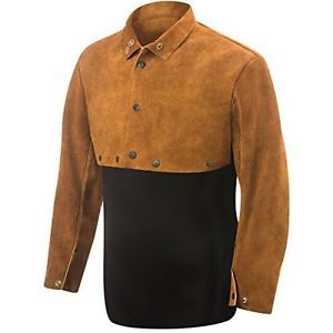 Steiner 92104 Cape Sleeve,  Weld-Rite Premium Brown Split Cowhide, 2X-Large