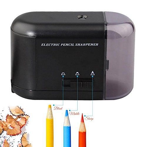 CardBrd iGearPro Electric Pencil Sharpener with 3 Sharpness Settings - Full