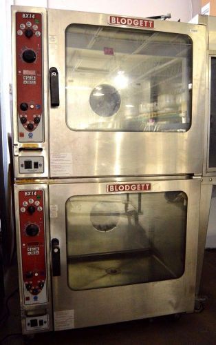 BLODGETT BCX-14G DOUBL 40&#034; DOUBLE GAS COMBINATION OVEN/STEAMER