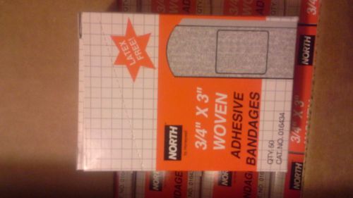 lot of 24 Swift Adhesive Bandages, 3/4&#034; x 3&#034;, Woven 5o ct