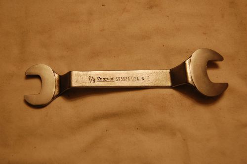 Snap-on 7/8&#034; X 1&#034; Vacuum Modulator Control Thin Offset Wrench  S9552A