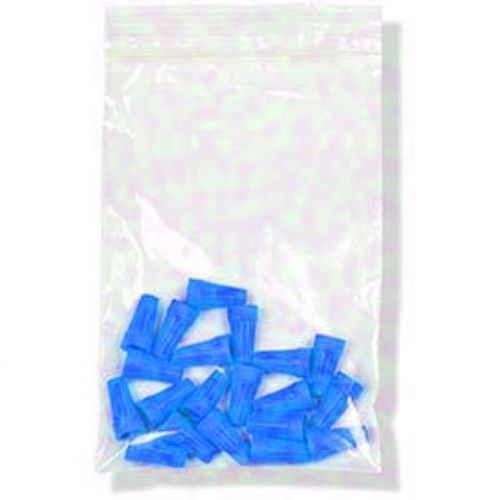 Zip-Fresh KeepFreshBags 5&#034; x 8&#034; 4mil Ziplock Bags Clear Single Seal Top