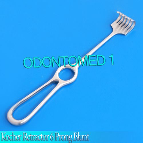 Kocher Retractor 6 Prong Blunt 22Cm Surgical Instruments