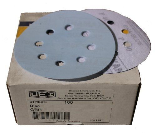 Uneeda enterprizes, inc m-133673 m-133673 5-inch x 8 hole vented hv no 80 grit for sale