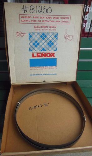 Lenox matrix e/w bandsaw blade 15ft 15&#039;8&#034;x1-1/4&#034; 042 4/6t vari-tooth tool new for sale
