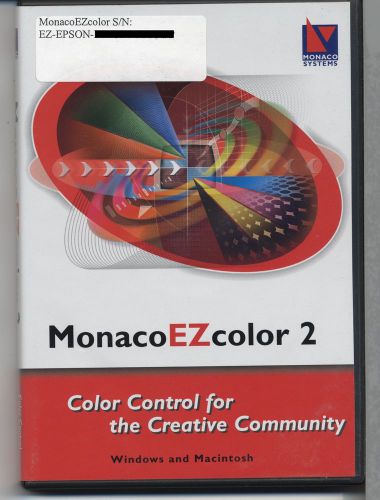 Monaco ez color 2 by x-rite. new. unsealed. unused. clean. manual included. for sale