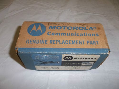 NOS MOTOROLA PERMAKAY FILTER TU-540 S I F Bandpass Receiver Two-Way Radio