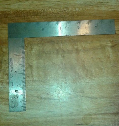 Starrett  #21-6&#034; Thin Steel Try Square