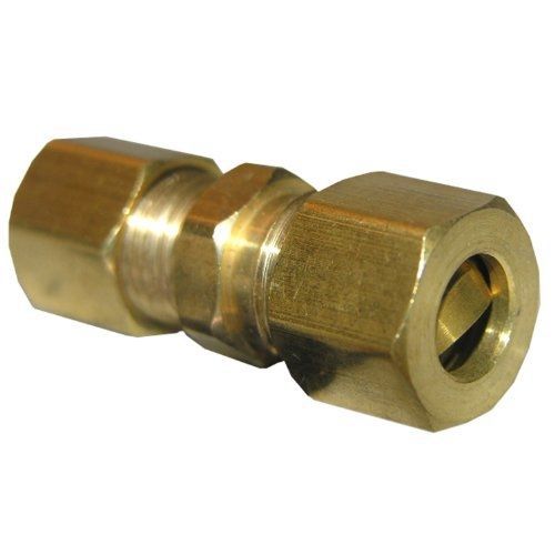 LASCO 17-6223 3/8-Inch Compression by 5/16-Inch Compression Brass Union