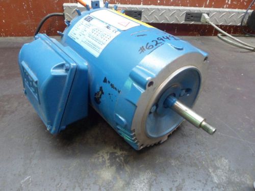 WEG 1 HP MOTOR #62949J FR:56J VOLT:208-230/460 RPM:3480 PH:3 DAMAGED NEW