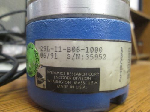 Dynamics Research Encoder 29L-11-B06-1000