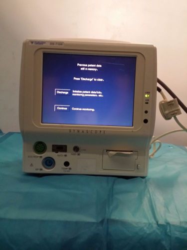 FUKUDA DENSHI DS-7100 Dynascope Portable Bedside Monitor