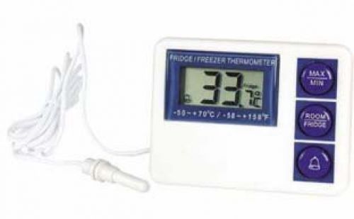 Vwr fridge/freezer thermometer - vwr digital refrigerator/freezer thermometer for sale