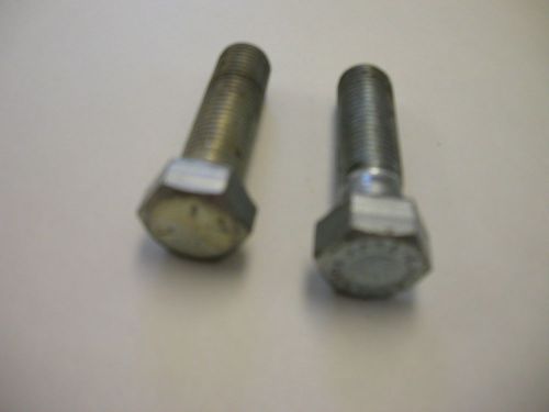 Hex Head Cap Screw Bolt 7/16-20 x 1-1/2&#034; Grade 8 &amp; 5 Package of 2