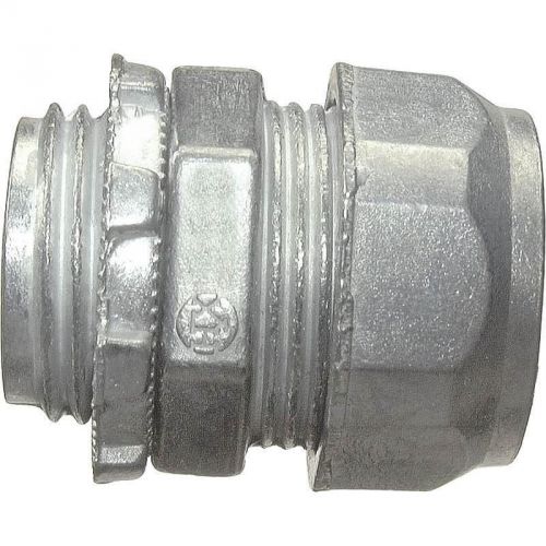 Concrete tight rain tight compression connector, 3/4&#034; emt, die cast zinc 90212 for sale