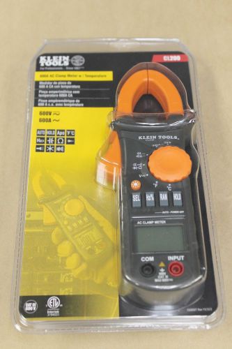 Klein Tools CL200 AC Clamp Meter 600 Amp with Temperature