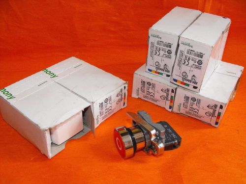 Schneider Electric Red Push Button XB4 BA4322.1NC.ZBE-102.(LOT6PCS)NEW