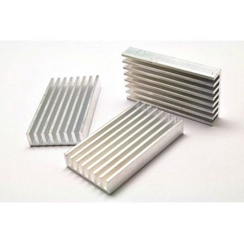 10pcs. Aluminum Heatsink Cooling for LED Chip IC Transistor 50x28x8MM