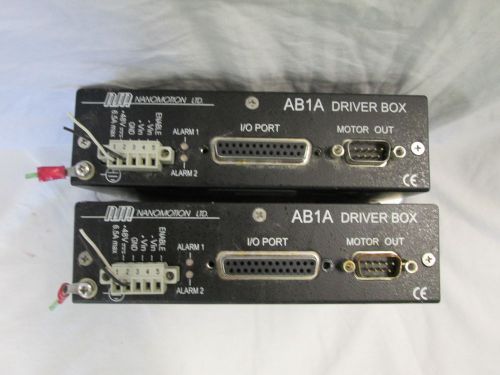 FREE SHIPPING! Lot of 2! Nanomation AB1A-2A-LS-E4 Driver 48V 6.5A