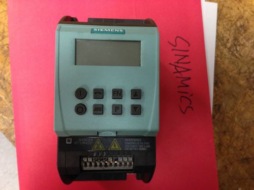 6SL3211-0AB17-5UA0 Siemens SINAMICS G110 CPM110 AIN--Full tested