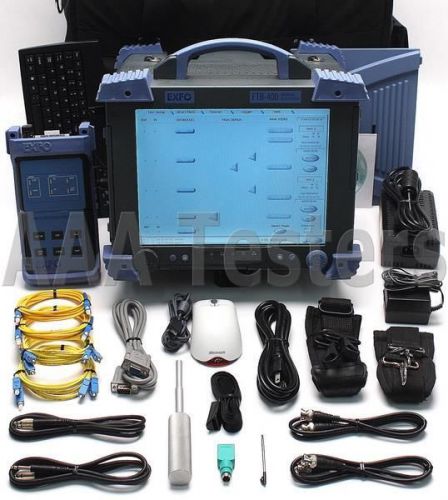 EXFO FTB-400 FTB-8000 FTB-5503 10Gig SONET / SDH PMD Analyzer w/ FLS-110 FTB 400