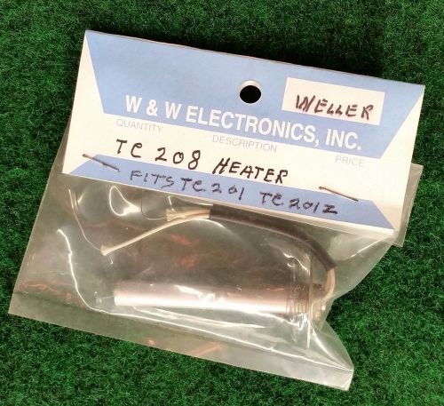 New Weller TC208 Heater Assembly. Fits TC201