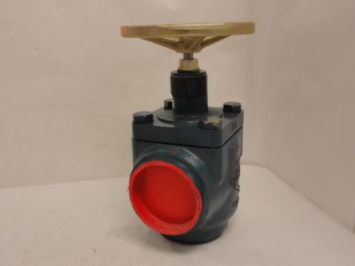 156240 old-stock, hansen aw402h butt weld angle valve, size: 4&#034; for sale