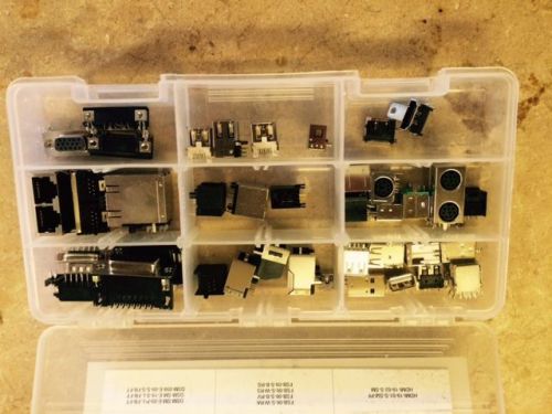 Sample kit I/O Connectors (USB, Ethernet, Video , great stuff )