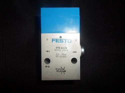 FESTO 5/2  NEW!!  Valve panel SVS-4-1/8  10192