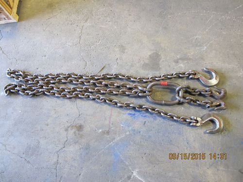 5/8”x 10’ 9”  WLL 31300 CM Herc-Alloy HOP Grade 80 Adjustable Leg Chain Sling