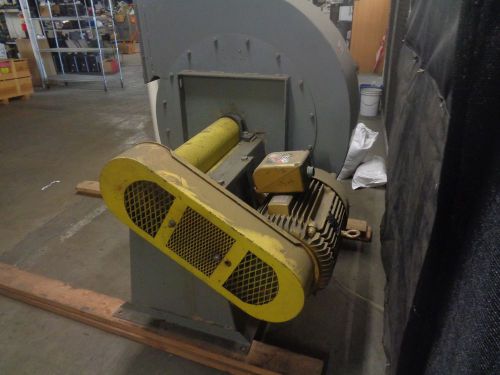 Baldor super e em4115t 50hp hp 230/460 1775 rpm 326t 3ph motor w/5ft blower fan for sale