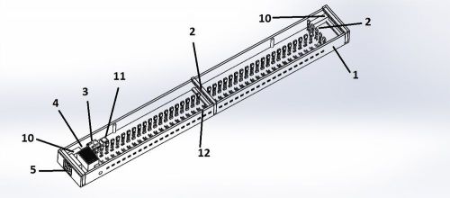 PATENTS 3D LEVEL WITH LED INDICATOR