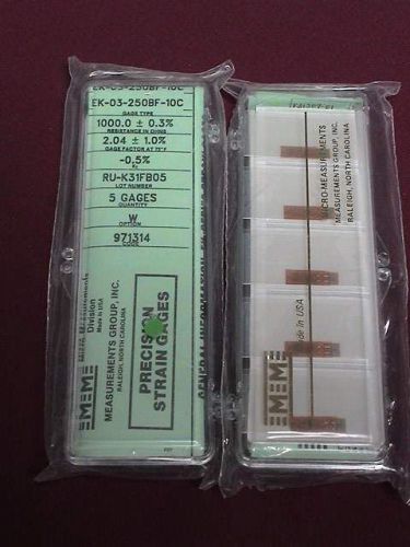 Micro Measurements Vishay Precision Strain Gages EK-03-250BF-10C 5 pack new