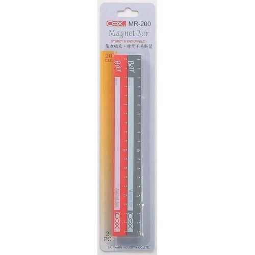 COX  20cm Colourful Magnet Bar 2pcs MR-200