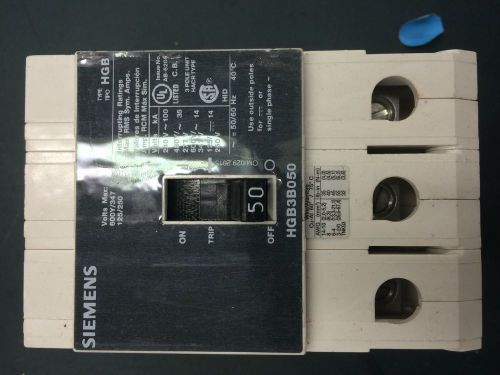 NEW Siemens HGB3B050B molded case circuit breaker