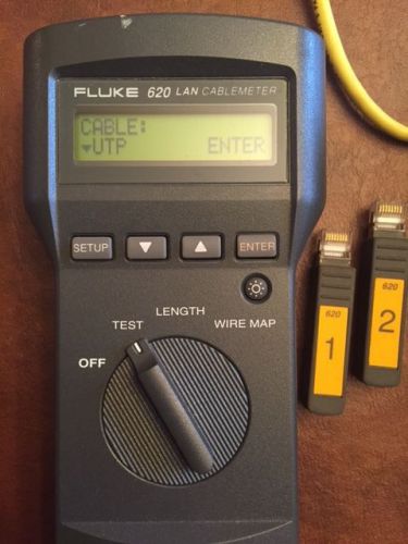 FLUKE METER, FLUKE 620 LAN CABLE METER,CABLEMETER