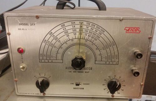 Audio Generator 377 Sine and Square Wave Waveform