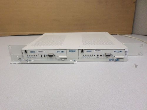 ADTRAN TOTAL ACCESS OPTI-3 MULTIPLEXER CHASSIS W/ 2 *1184002L1 MODULES